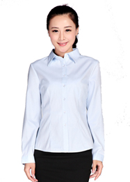 藍(lán)色翻領(lǐng)長(zhǎng)袖襯衣TMCS-004 藍(lán)色翻領(lǐng)長(zhǎng)袖襯衣TMCS-004