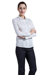 天曼女長袖關門領襯衣GW6031 天曼女長袖關門領襯衣GW6031