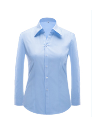 女長(zhǎng)袖V領(lǐng)襯衣 YW4507 女長(zhǎng)袖V領(lǐng)襯衣 YW4507